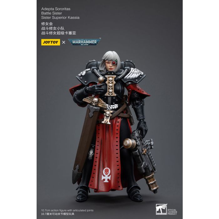 Warhammer 40k Action Figure 1/18 Adepta Sororitas Battle Sister Sister Kassia 10 cm