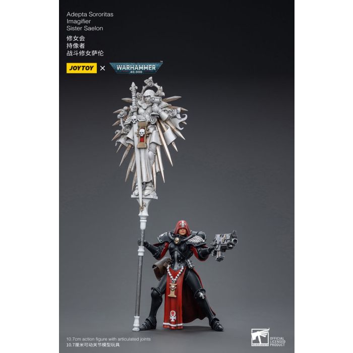 Warhammer 40k Action Figure 1/18 Adepta Sororitas Battle Sister Sister Saelon 10 cm