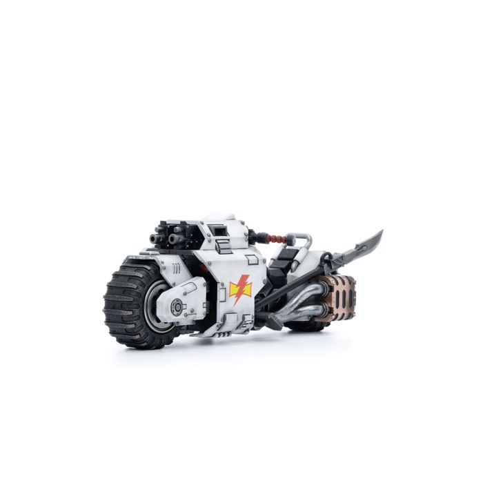 Warhammer 40k Vehicle 1/18 White Scars Raider-pattern Combat Bike 22 cm