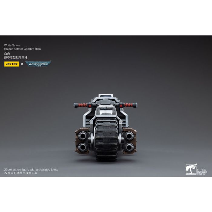 Warhammer 40k Vehicle 1/18 White Scars Raider-pattern Combat Bike 22 cm