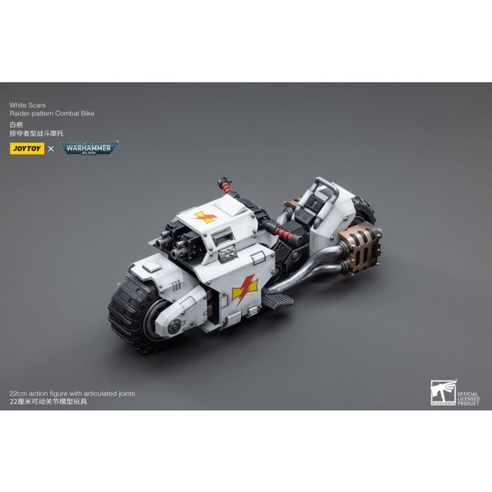 Warhammer 40k Vehicle 1/18 White Scars Raider-pattern Combat Bike 22 cm