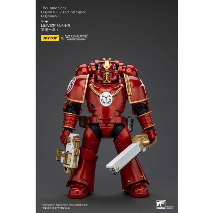 Warhammer The Horus Heresy Action Figure 1/18 Thousand Sons Legion MK IV Tactical Squad Legionary 1 12 cm      