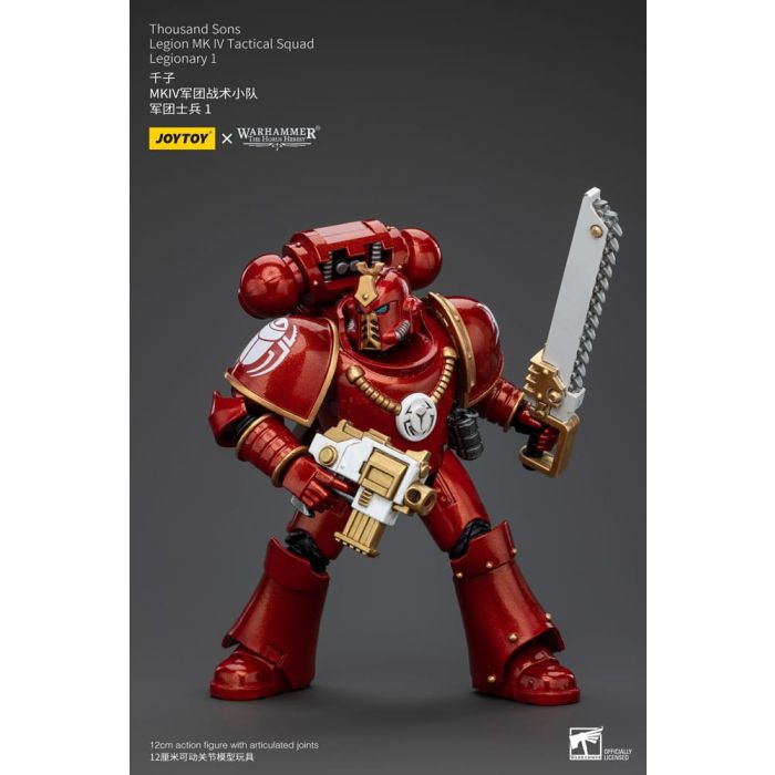 Warhammer The Horus Heresy Action Figure 1/18 Thousand Sons Legion MK IV Tactical Squad Legionary 1 12 cm      