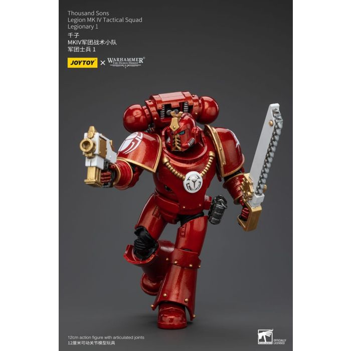 Warhammer The Horus Heresy Action Figure 1/18 Thousand Sons Legion MK IV Tactical Squad Legionary 1 12 cm      