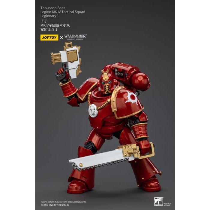 Warhammer The Horus Heresy Action Figure 1/18 Thousand Sons Legion MK IV Tactical Squad Legionary 1 12 cm      