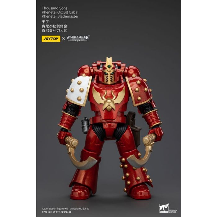 Warhammer The Horus Heresy Action Figure 1/18 Thousand Sons Khenetai Occult Cabal Khenetai Blademaster 12 cm      