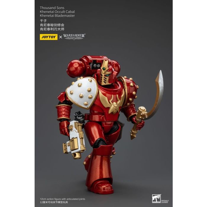 Warhammer The Horus Heresy Action Figure 1/18 Thousand Sons Khenetai Occult Cabal Khenetai Blademaster 12 cm      