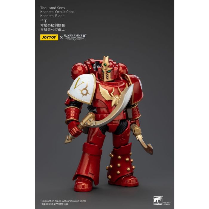 Warhammer The Horus Heresy Action Figure 1/18 Thousand Sons Khenetai Occult Cabal Khenetai Blade 12 cm 