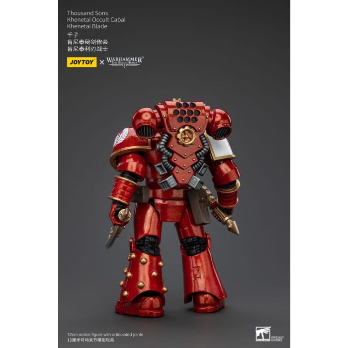 Warhammer The Horus Heresy Action Figure 1/18 Thousand Sons Khenetai Occult Cabal Khenetai Blade 12 cm 