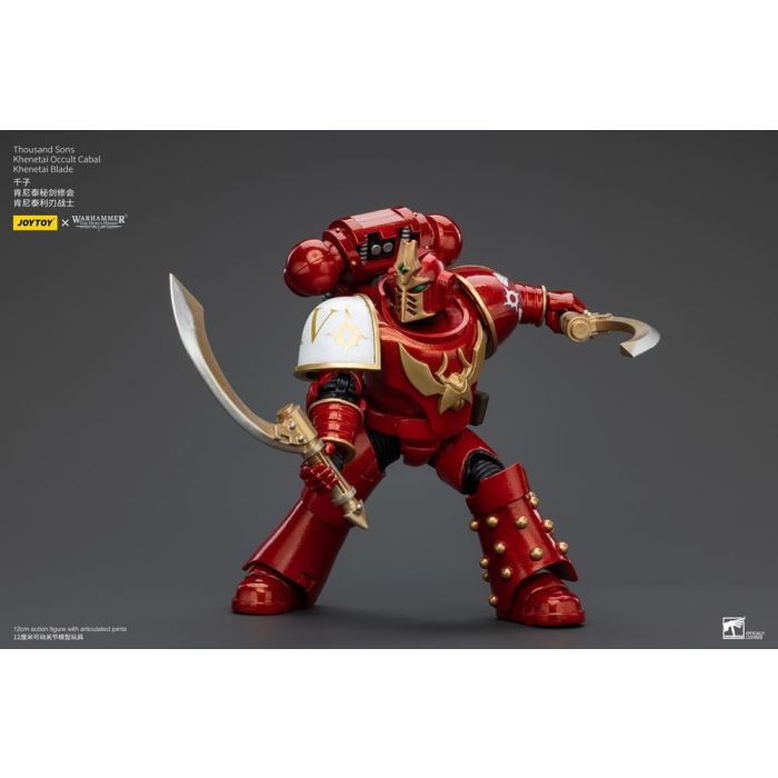 Warhammer The Horus Heresy Action Figure 1/18 Thousand Sons Khenetai Occult Cabal Khenetai Blade 12 cm 