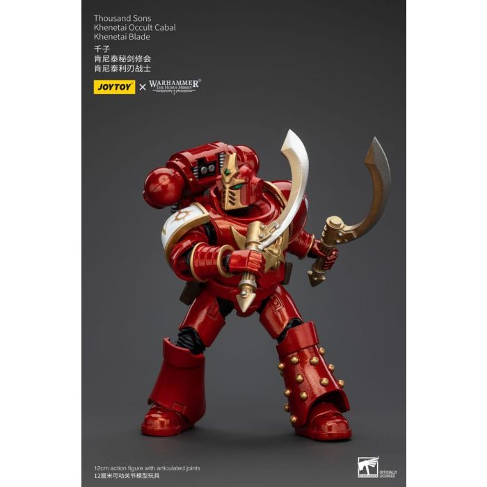 Warhammer The Horus Heresy Action Figure 1/18 Thousand Sons Khenetai Occult Cabal Khenetai Blade 12 cm 