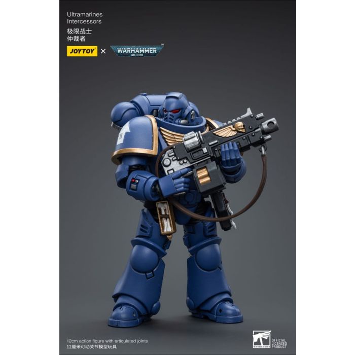 Warhammer 40k Action Figure 1/18 Ultramarines Intercessors 12 cm