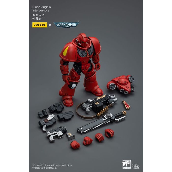 Warhammer 40k Action Figure 1/18 Blood Angels Intercessors 12 cm