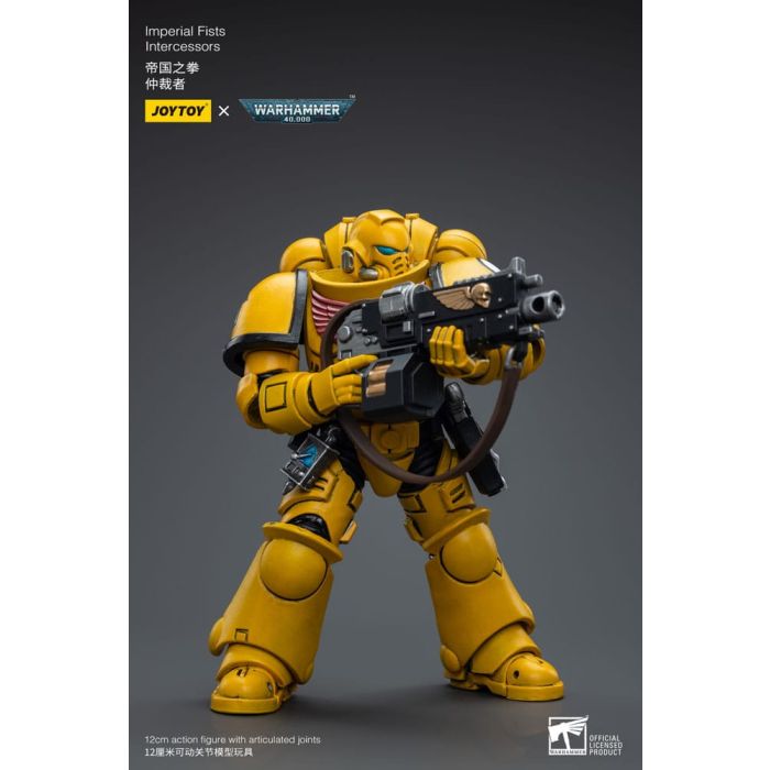 Warhammer 40k Action Figure 1/18 Imperial Fists Intercessors 12 cm