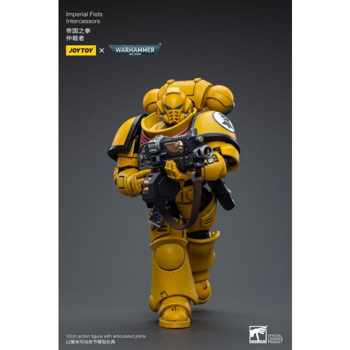 Warhammer 40k Action Figure 1/18 Imperial Fists Intercessors 12 cm