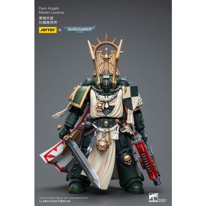 Warhammer 40k Action Figure 1/18 Dark Angels Master Lazarus 12 cm