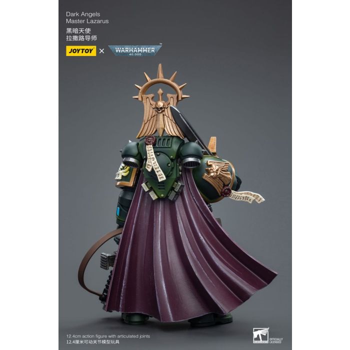 Warhammer 40k Action Figure 1/18 Dark Angels Master Lazarus 12 cm