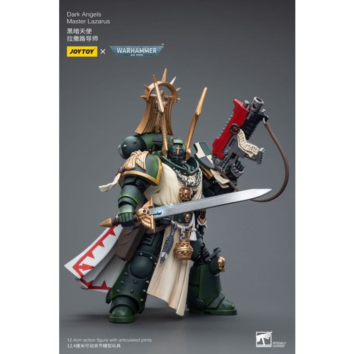 Warhammer 40k Action Figure 1/18 Dark Angels Master Lazarus 12 cm