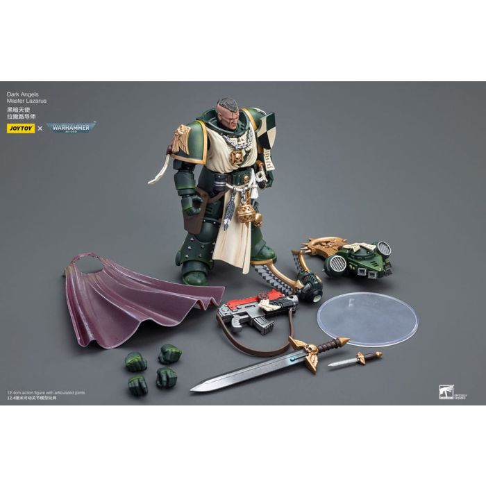 Warhammer 40k Action Figure 1/18 Dark Angels Master Lazarus 12 cm