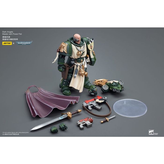 Warhammer 40k Action Figure 1/18 Dark Angels Master with Power Fist 12 cm