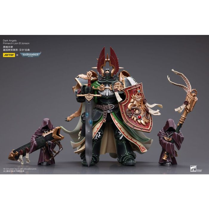 Warhammer 40k Action Figure 1/18 Dark Angels Primarch Lion El' Jonson 18 cm Reproduction