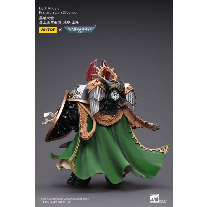 Warhammer 40k Action Figure 1/18 Dark Angels Primarch Lion El' Jonson 18 cm Reproduction