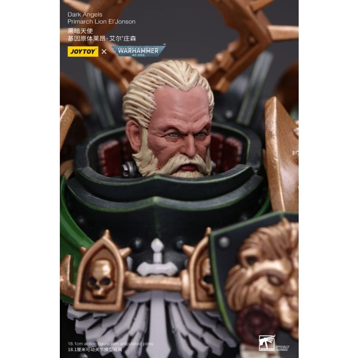 Warhammer 40k Action Figure 1/18 Dark Angels Primarch Lion El' Jonson 18 cm Reproduction