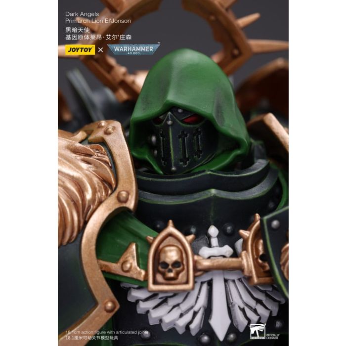 Warhammer 40k Action Figure 1/18 Dark Angels Primarch Lion El' Jonson 18 cm Reproduction