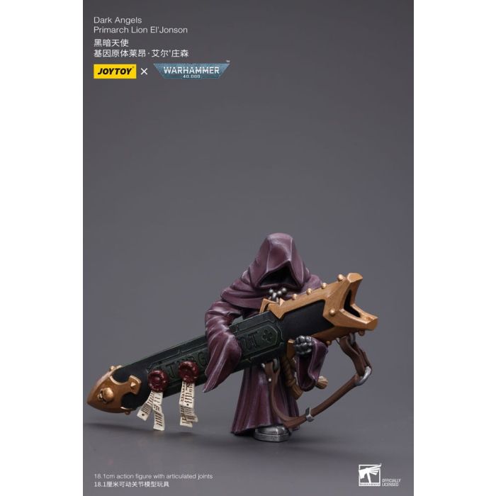 Warhammer 40k Action Figure 1/18 Dark Angels Primarch Lion El' Jonson 18 cm Reproduction