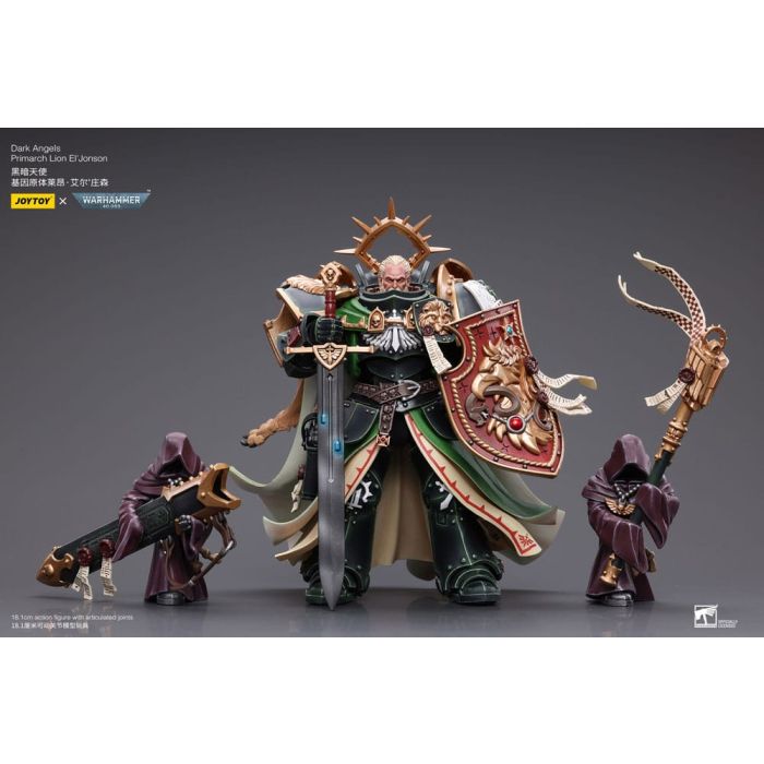 Warhammer 40k Action Figure 1/18 Dark Angels Primarch Lion El' Jonson 18 cm Reproduction