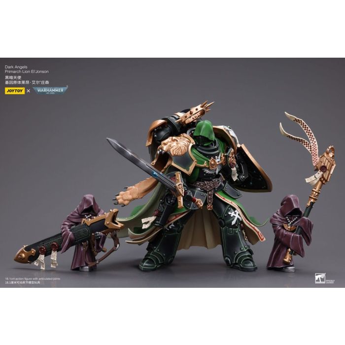 Warhammer 40k Action Figure 1/18 Dark Angels Primarch Lion El' Jonson 18 cm Reproduction