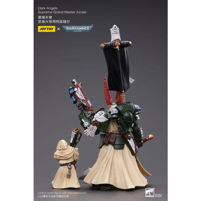 Warhammer 40k Action Figure 1/18 Dark Angels Supreme Grand Master Azrael 13 cm