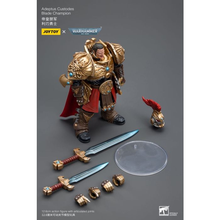 Warhammer 40k Action Figure 1/18 Adeptus Custodes Blade Champion 12 cm