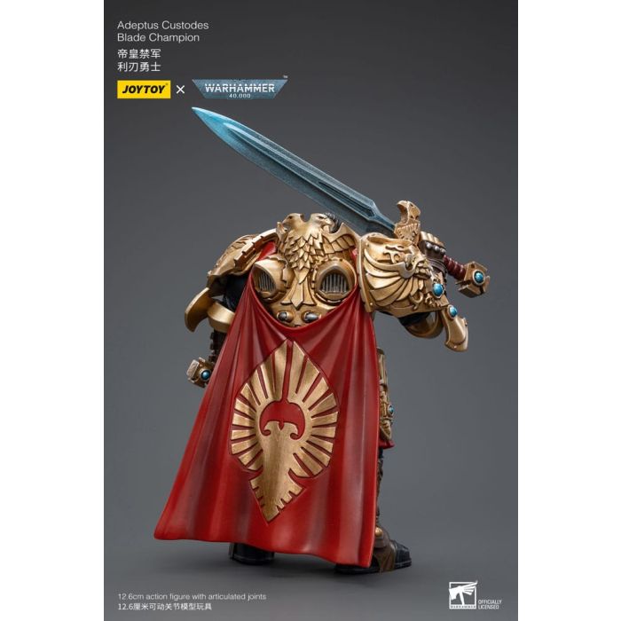 Warhammer 40k Action Figure 1/18 Adeptus Custodes Blade Champion 12 cm