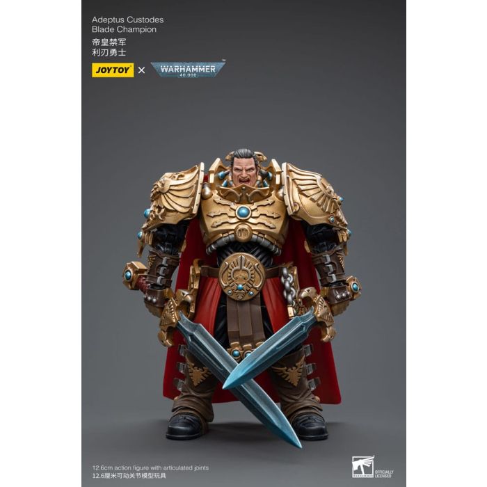 Warhammer 40k Action Figure 1/18 Adeptus Custodes Blade Champion 12 cm