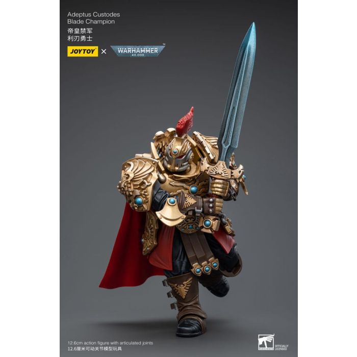 Warhammer 40k Action Figure 1/18 Adeptus Custodes Blade Champion 12 cm
