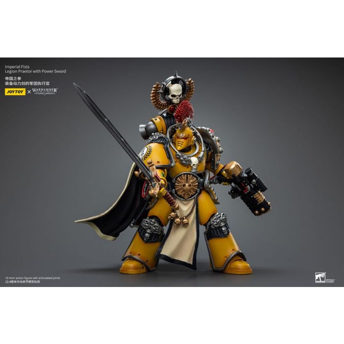 Warhammer The Horus Heresy Action Figure 1/18 Imperial Fists Legion Praetor with Power Sword 12 cm