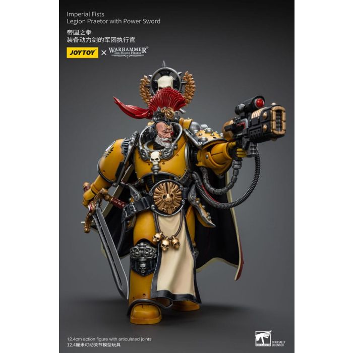Warhammer The Horus Heresy Action Figure 1/18 Imperial Fists Legion Praetor with Power Sword 12 cm