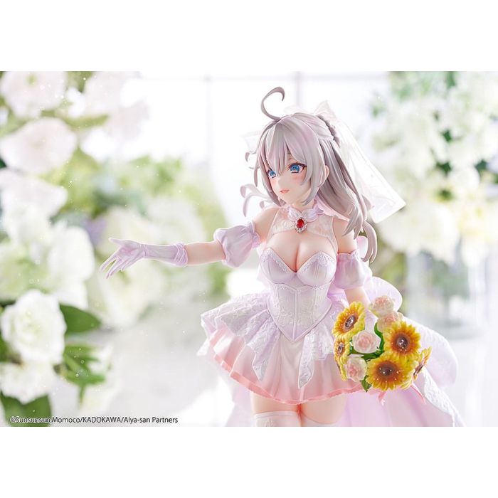 Alya Sometimes Hides Her Feelings in Russian Statue 1/7 Alisa Mikhailovna Kujou Wedding Dress Ver. 24 cm   