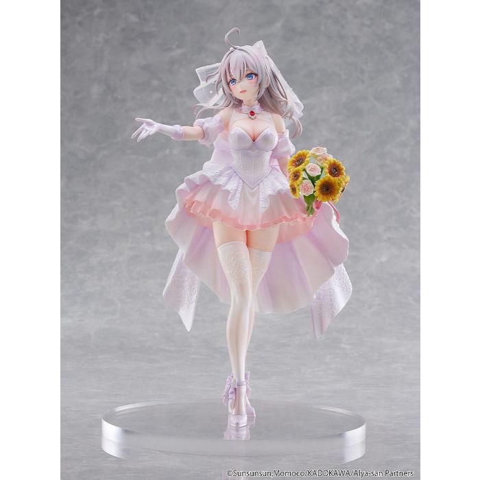 Alya Sometimes Hides Her Feelings in Russian Statue 1/7 Alisa Mikhailovna Kujou Wedding Dress Ver. 24 cm   