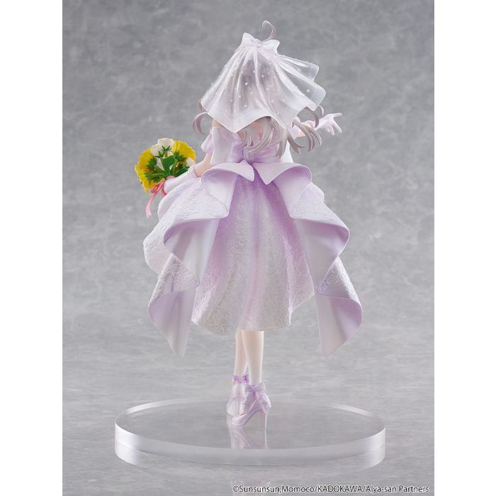Alya Sometimes Hides Her Feelings in Russian Statue 1/7 Alisa Mikhailovna Kujou Wedding Dress Ver. 24 cm   