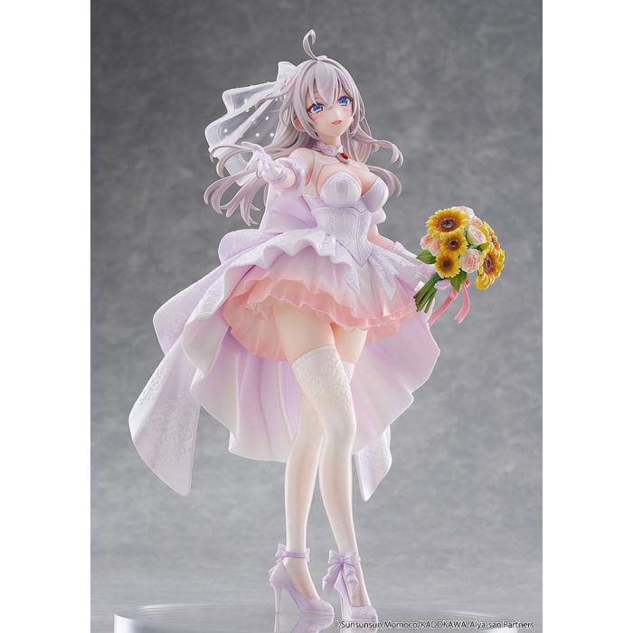 Alya Sometimes Hides Her Feelings in Russian Statue 1/7 Alisa Mikhailovna Kujou Wedding Dress Ver. 24 cm   