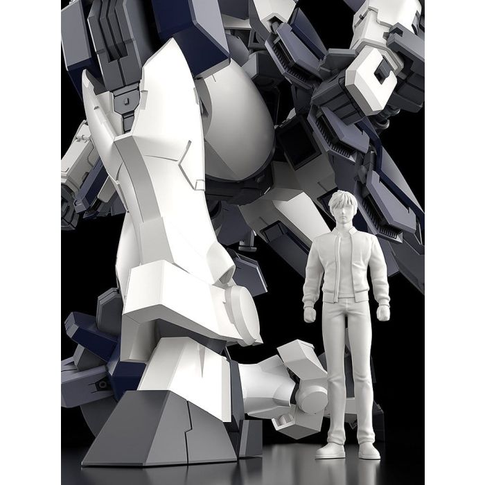 Full Metal Panic! Plastic Model Kit 1/48 Azure Raven with Type 10 Modified Monomolecular Blade Plated Ver. & Special Display Base 18 cm     