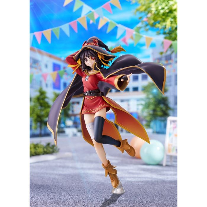 Konosuba x Haruhi Suzumiya PVC Figure 1/7 Haruhi Suzumiya Megumin Collaboration Ver. Illustration by Noizi Ito 25 cm