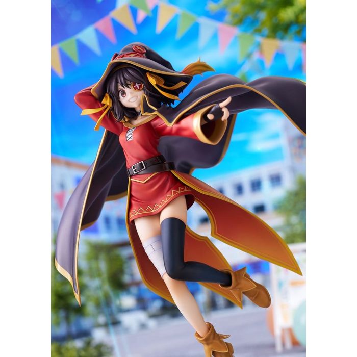 Konosuba x Haruhi Suzumiya PVC Figure 1/7 Haruhi Suzumiya Megumin Collaboration Ver. Illustration by Noizi Ito 25 cm