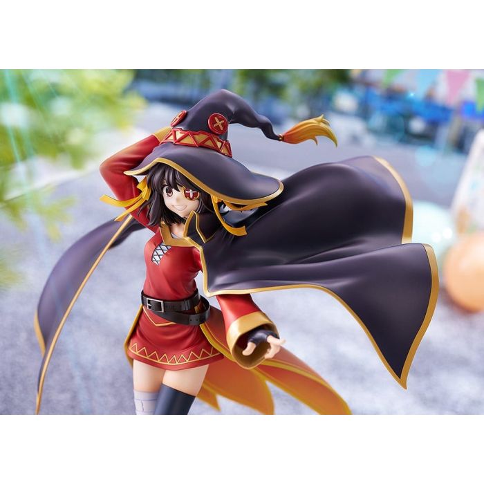 Konosuba x Haruhi Suzumiya PVC Figure 1/7 Haruhi Suzumiya Megumin Collaboration Ver. Illustration by Noizi Ito 25 cm