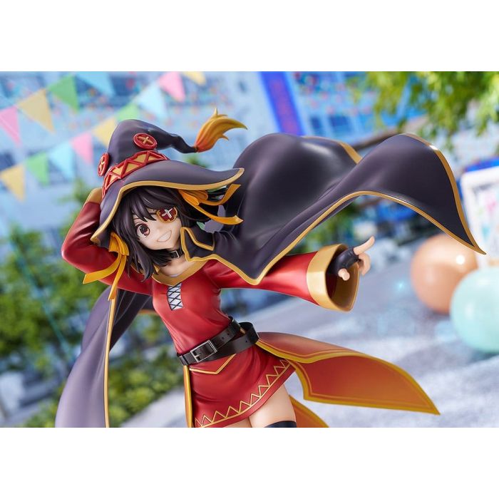 Konosuba x Haruhi Suzumiya PVC Figure 1/7 Haruhi Suzumiya Megumin Collaboration Ver. Illustration by Noizi Ito 25 cm