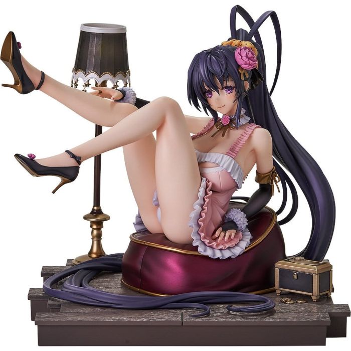 High School DxD PVC Figure 1/6.5 Akeno Himejima Light Novel 15th Anniversary ver. (Renewal Package Edition) 17 cm
