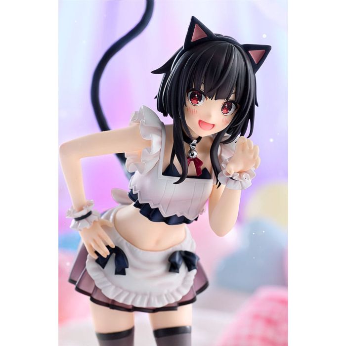 Konosuba God's blessing on this wonderful world! PVC Statue Megumin: Light Novel Catgirl Maid Ver. 16 cm