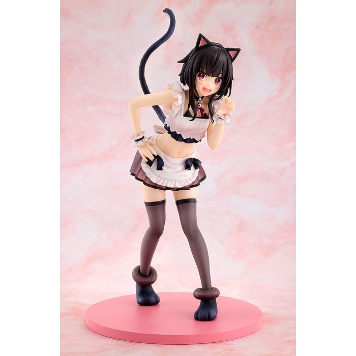 Konosuba God's blessing on this wonderful world! PVC Statue Megumin: Light Novel Catgirl Maid Ver. 16 cm